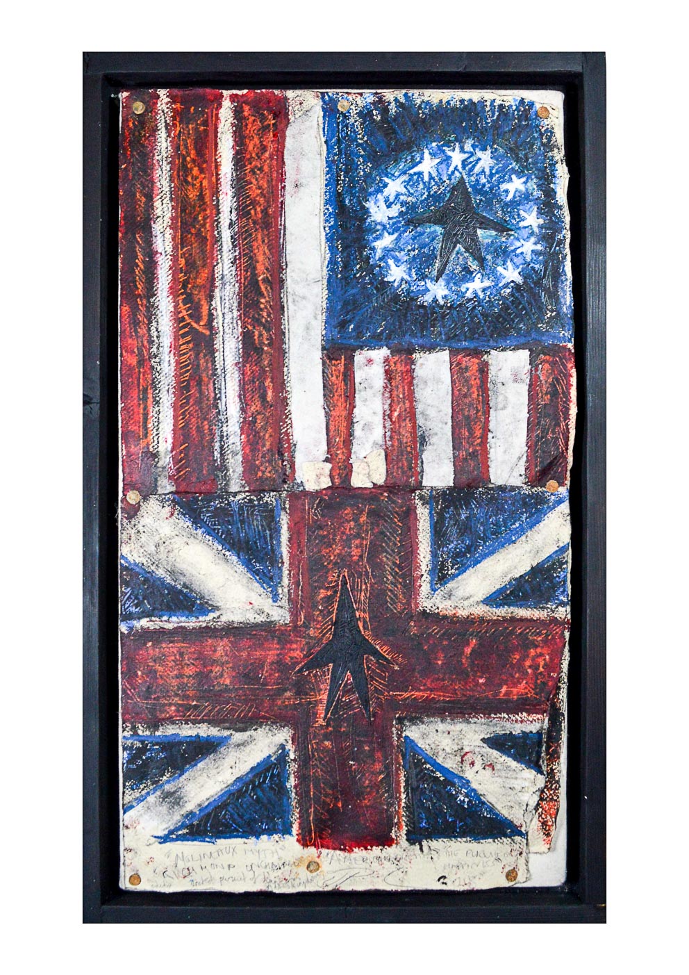 Art by artist Irvin Pascal - 'United pursuit of happiness states Kingdom'