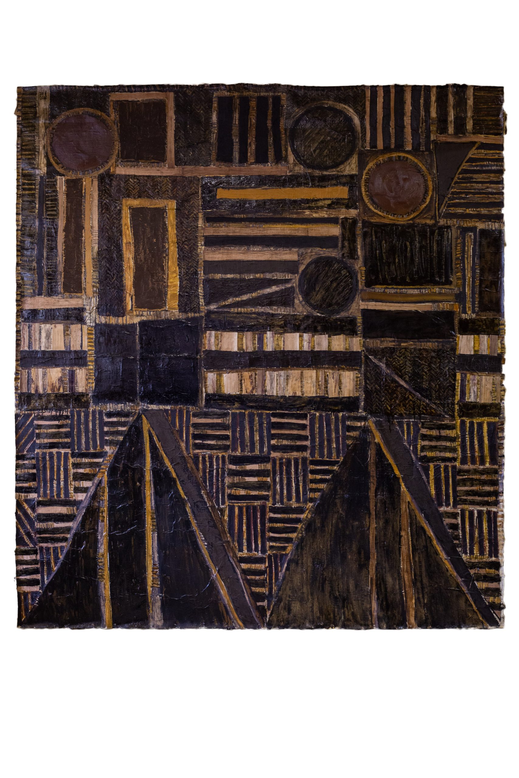 Abstract painting by Irvin Pascal